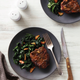 Urvashi Pitre’s lamb sirloin chops.